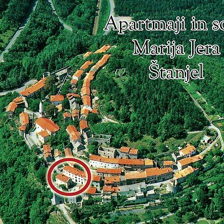 Apartmaji In Sobe Marija Jera Štanjel Extérieur photo